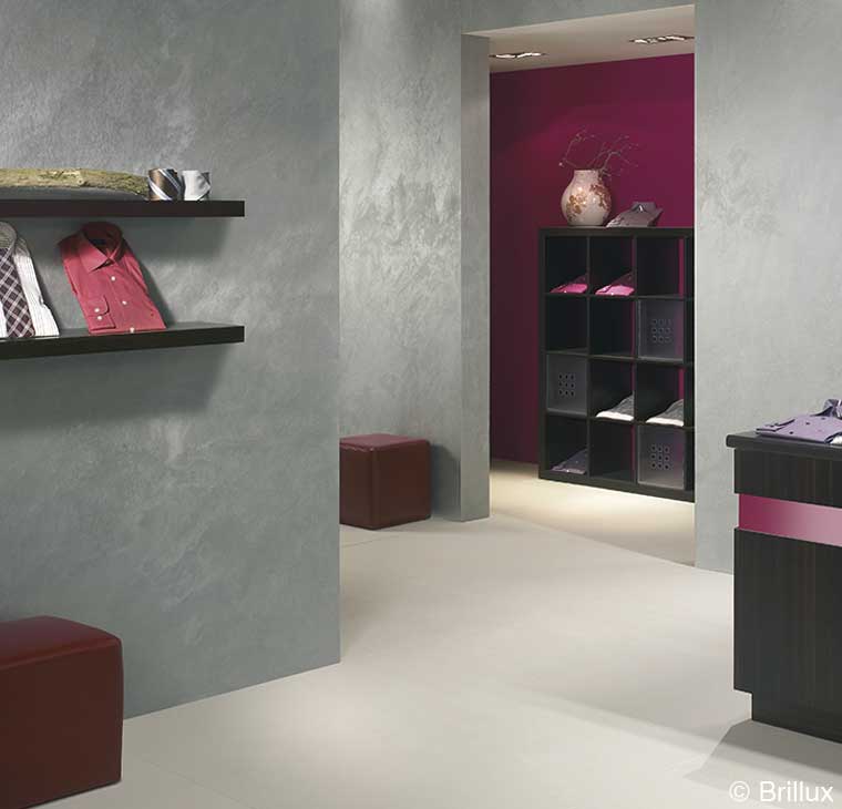 Metallische Wandgestaltung in silber - faszinierende metallische Oberflächen für exklusive Raumgestaltung Metallische Wandgestaltung in silber - faszinierende
metallische Oberflächen für exklusive Raumgestaltung